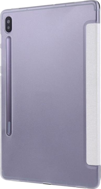 Produktbild König Design Schutz Tablet Hülle für Samsung Galaxy Tab S7 Case Cover Klapp Tasche Etuis Weiss (Galaxy Tab S7)