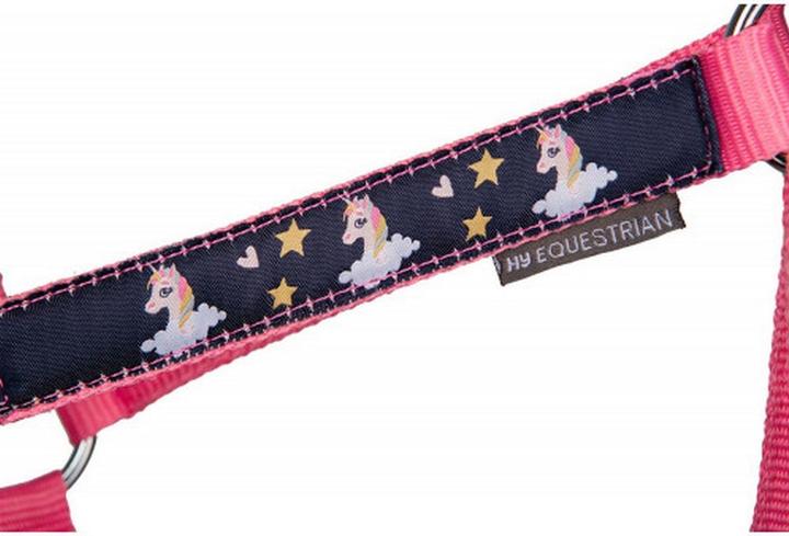 Immagine prodotto Hy Set di cavezza e guinzaglio per cavalli Unicorn Magic
