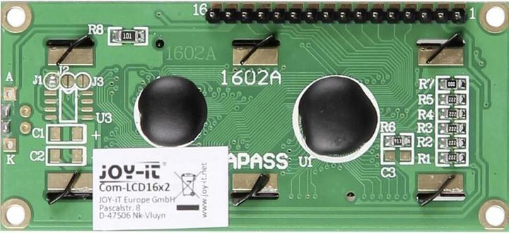 Produktbild Joy-it Arduino Display 16x2 LCD Modul Grün