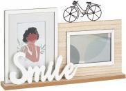 Actual product image Giftdecor double smile photo frame