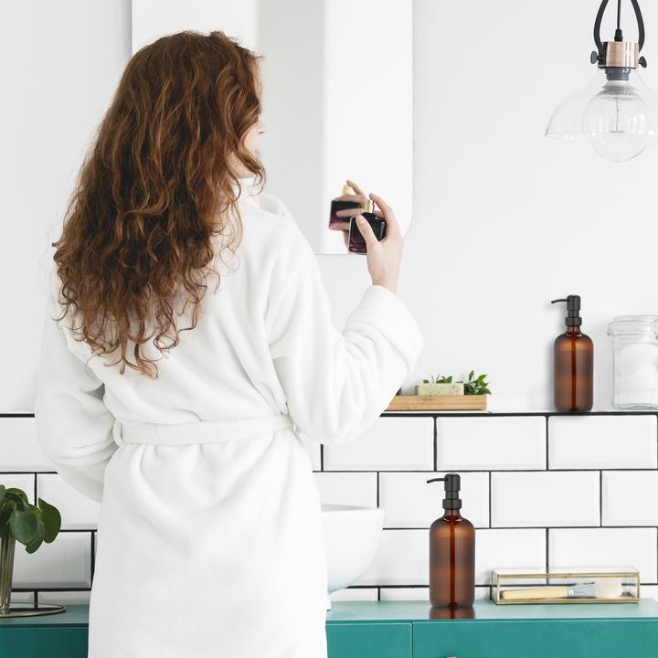 Image du produit Relaxdays 2x distributeur de savon en verre