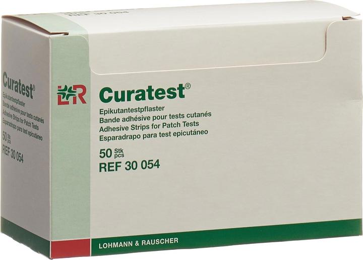Produktbild Curasept CURATEST Epikutantestpflaster 7.5x12.5cm 50 Stk (50 x)