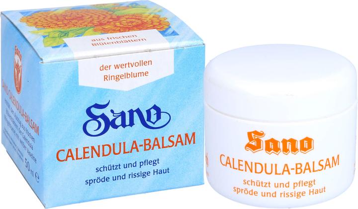Produktbild Sano Calendula Balsam für spröde und rissige Haut, 50 ml Creme (Körpercreme, 50 ml)