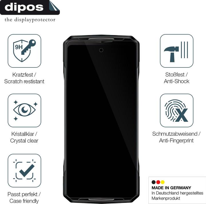 Image du produit Dipos Anti-Shock Film de Protection d’écran (1 pièce(s), Doogee N40 Pro)