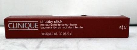Actual product image Clinique Chubby Stick (Fuller Fig)