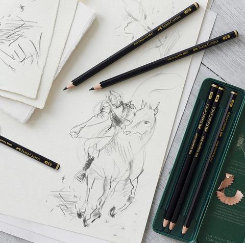 Image du produit Faber-Castell Pitt Graphite 6 pièces (2B, 10B, 8B, 6B, 12B, 4B, 6 x)