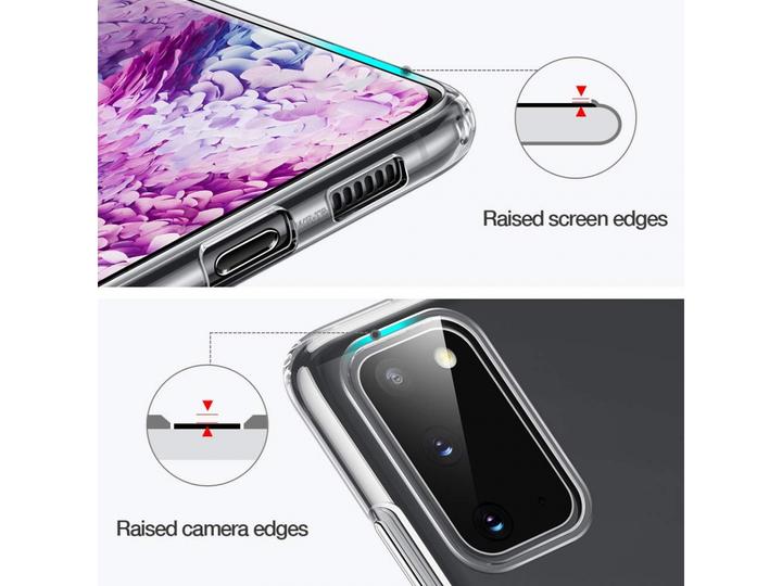 Actual product image Screenguard Samsung Galaxy S20 FE Flexible TPU Clear Case (Samsung Galaxy S20 FE)
