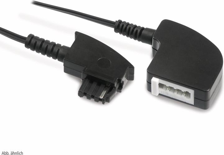 Produktbild Shiverpeaks S/CONN maximum connectivity TAE Telefon-Verlängerung-TAE F-Stecker auf TAE F-Kupplung, weiss, 15,0m