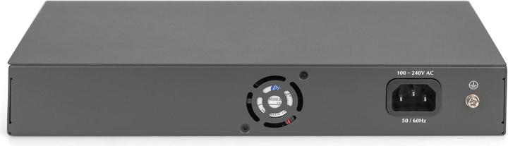 Actual product image Digitus 16+2 Port 10/100/1000 Mbps + 2 Gigabit SFP PoE Switch (18 Ports)