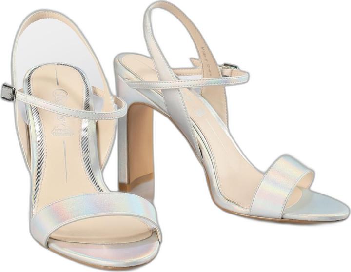 Actual product image Buffalo vegan nappa heels sandals for jean neat (38)