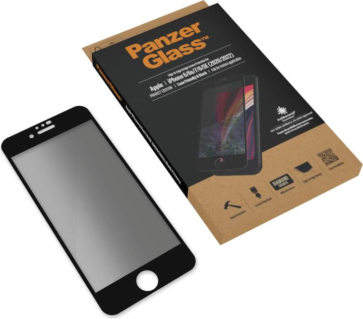 Image du produit PanzerGlass Respect de la vie privée (1 pièce(s), Apple iPhone 6, Apple iPhone 6s, Apple iPhone 7, Apple iPhone 8, Apple iPhone SE (2ème génération), Apple iPhone SE (3ème génération))