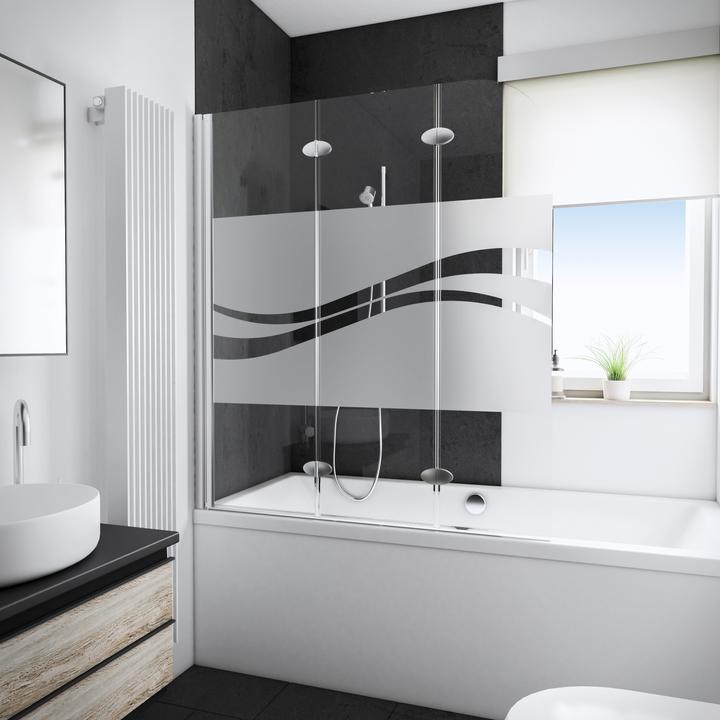 Immagine prodotto Schulte Paravento da bagno con 3 pannelli Komfort