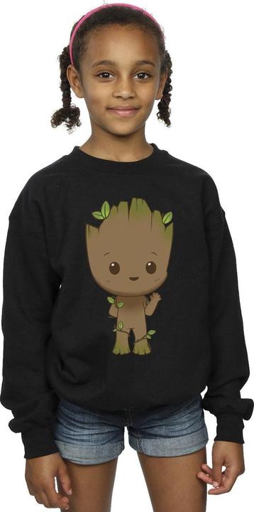 Image du produit - Sweat AM GROOT CHIBI WAVE POSE - Fille (116)