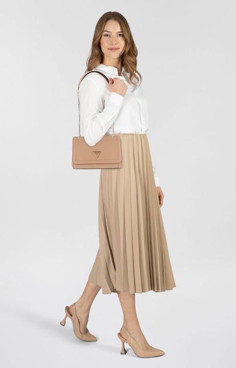 Actual product image Guess Noelle Convertible Xbody Flap Damentasche Braun