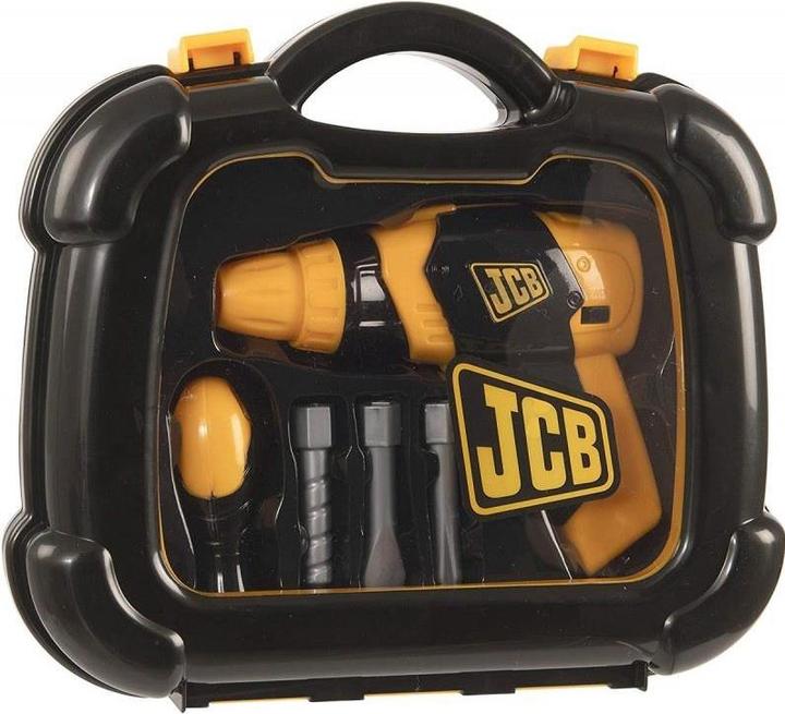 Actual product image JCB TOY TOOL CASE AND BO DRILL 1415693