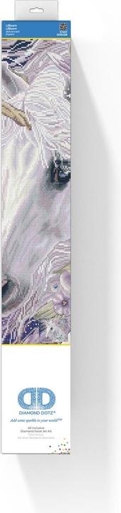 Produktbild Diamond Dotz Diamond Painting Einhorn Lilien