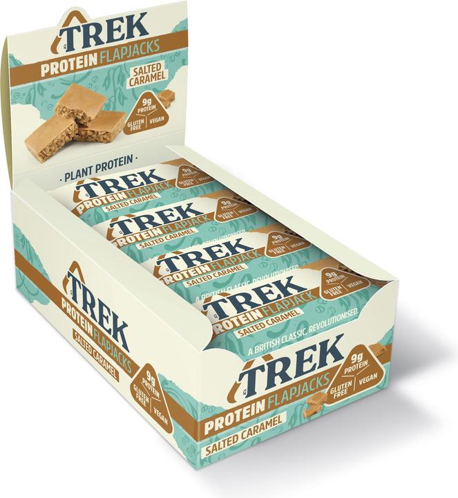Actual product image TREK Salted Caramel Protein Flapjack (Caramel, 1 pcs., 800 g)