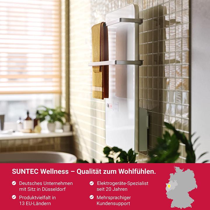 Actual product image Suntec Heat Supreme 2000 glass panel