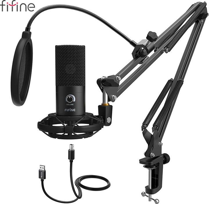 Actual product image Fifine T669 Broadcasting Microphone