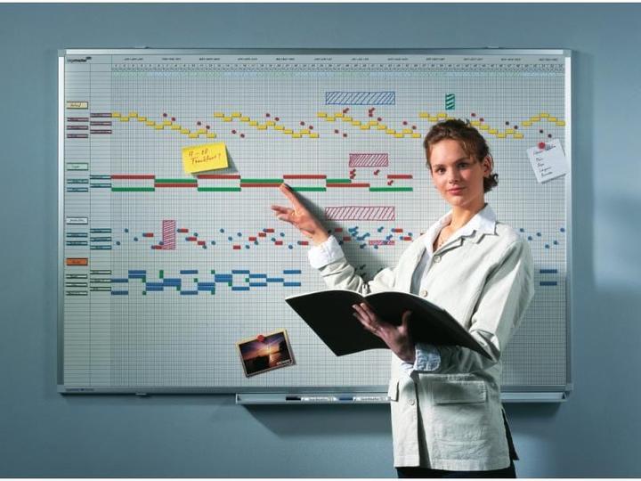 Actual product image Legamaster Magnetic whiteboard year planner 75 x 150 cm (75 x 150 cm)