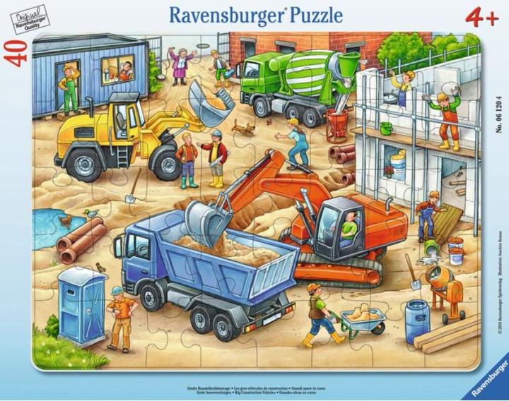 Ravensburger Grosse Baustellenfahrzeuge (40 Teile)