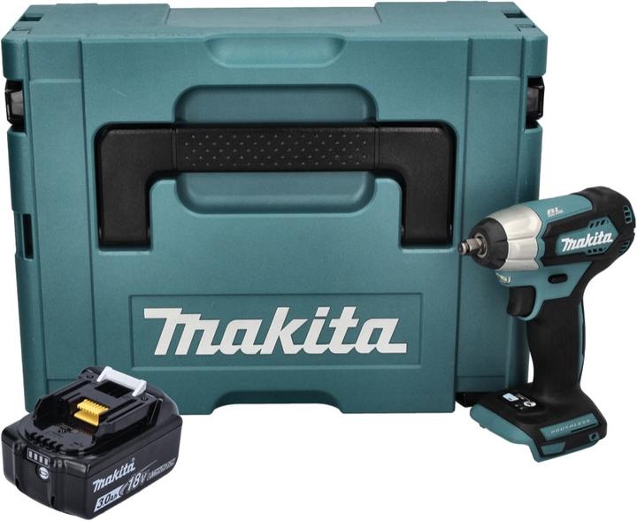 Produktbild Makita DTW 180 F1J Akku Schlagschrauber 18 V 180 Nm 3/8" Brushless + 1x Akku 3,0 Ah + Makpac - ohne (Akkubetrieb)