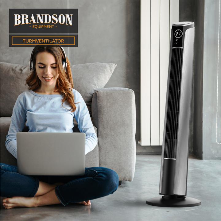 Actual product image Brandson Tower fan (52 dB)