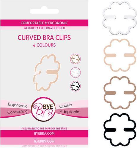 Immagine prodotto Bye Bra Fermagli per reggiseno (confezione da 3, Taglia unica)