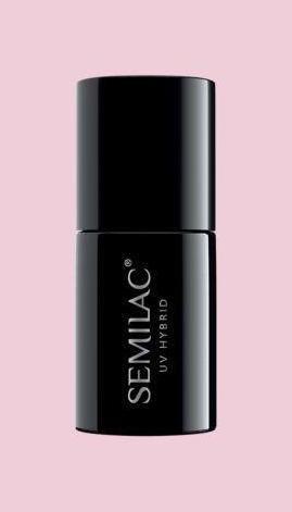 Actual product image Semilac Extend 809 Hybrid Varnish 5in1 Tender Pink (Tender Pink, UV gel varnish)