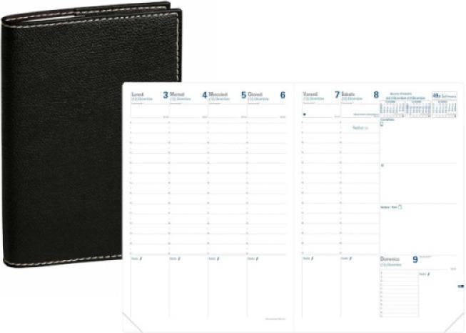 Produktbild Quo Vadis Prenote DE Club 2021 QV024069 schwarz, 1W/2S, 21x29.7cm (A4, Deutsch)