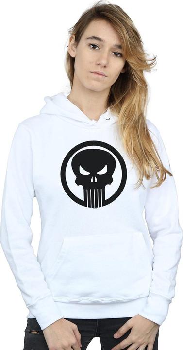 Immagine prodotto The Punisher Skull Circle Felpa con Cappuccio Donna (XL)