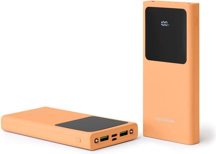 Actual product image Forever COLORUM Power bank 10 000 mAh CPB10-14 x Peach Fuzz (10000 mAh, 22.50 W)