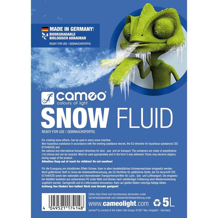 Immagine prodotto FLUIDO DA NEVE 5 L Fluido speciale (Neve fluido)