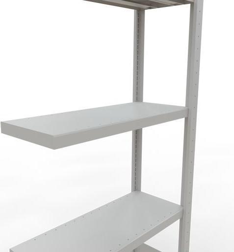 Stecksystem Anbauregal MULTIplus250 mit Längenriegel