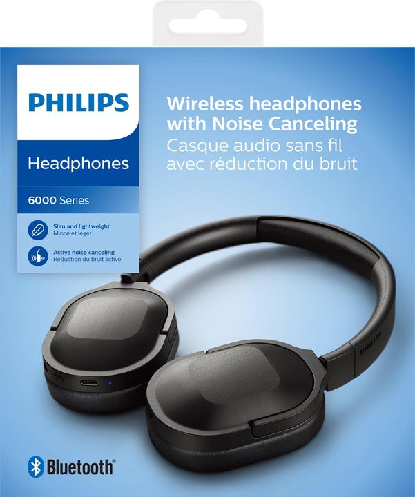 Produktbild Philips TAH6506BK/00 (ANC, 30 h, Kabelgebunden)