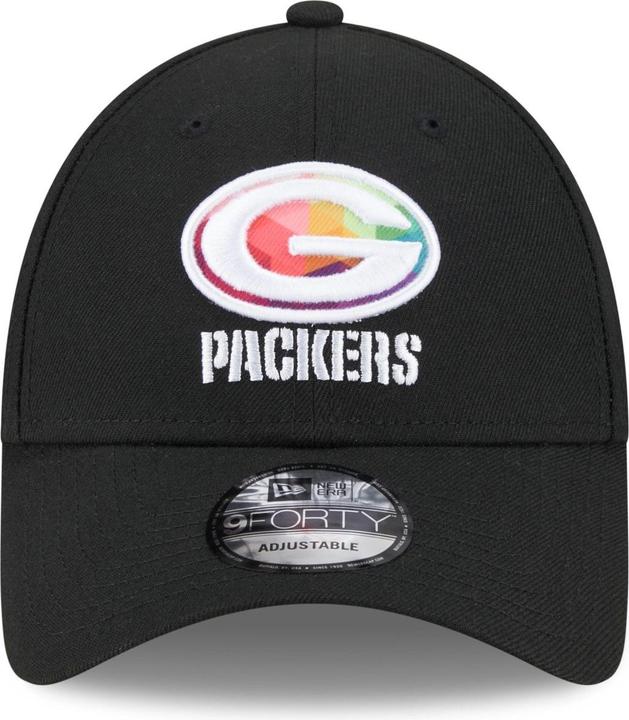 Actual product image New Era Green Bay Packers CRUCIAL CATCH 9FORTY Snapback Cap (One size)