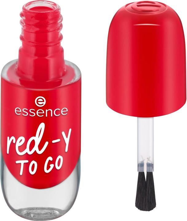 Immagine prodotto essence Colore per unghie in gel 56 red-y TO GO (56 rosso-giallo TO GO, Smalto per unghie effetto gel)