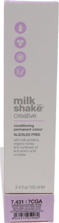 Produktbild Milk_Shake Vopsea permanenta Creative 7.4317CGA, Blond Mediu Exotic, 100ml (7.431 7CGA)