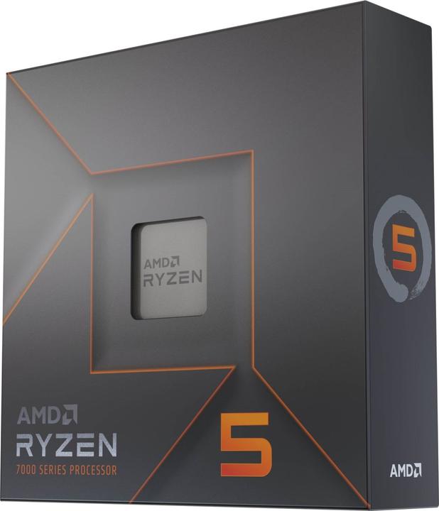 Actual product image AMD Ryzen 5 7600X (AM5, 4.70 GHz, 6 -Core)