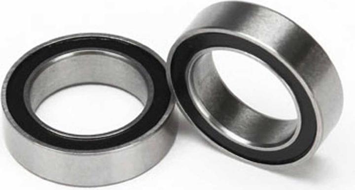 Traxxas ball bearings, black (10x15x4)