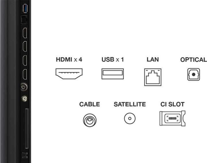 Actual product image TCL 98C6K (55", Mini-LED, 4K, 2025)