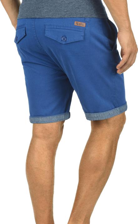 Immagine prodotto Solid Lagoa Pantaloncini Chino Shorts Panno Corti Da Uomo elasticizzato Regular- Fit (L)
