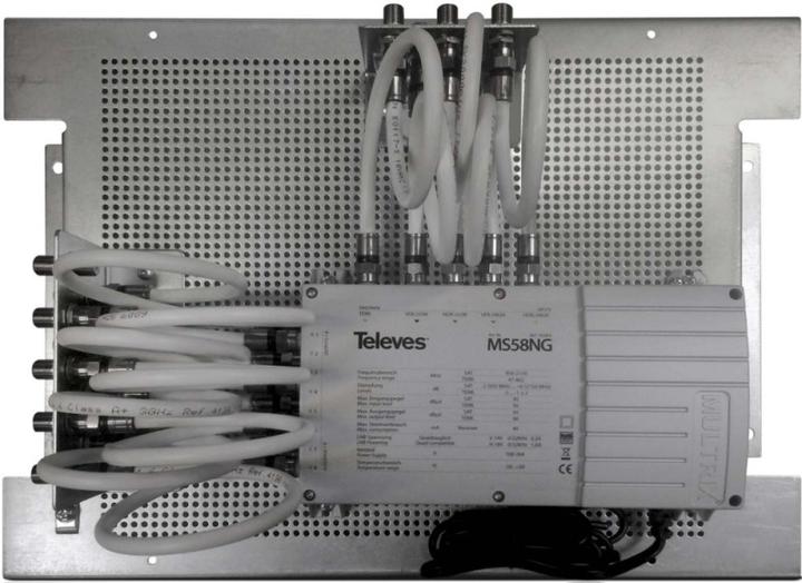 Produktbild Televes Montageplatte MP-MS58NG m.Multischalter 5in8 745953 (Multischalter)