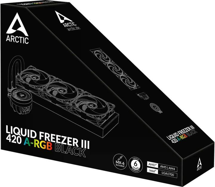 Immagine prodotto Arctic Liquid Freezer III - 420 A-RGB (nero)