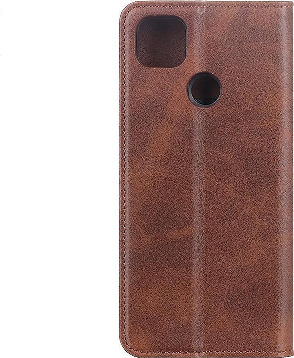 Produktbild Cover-Discount Google Pixel 5 - Stand Flip Case Hülle braun