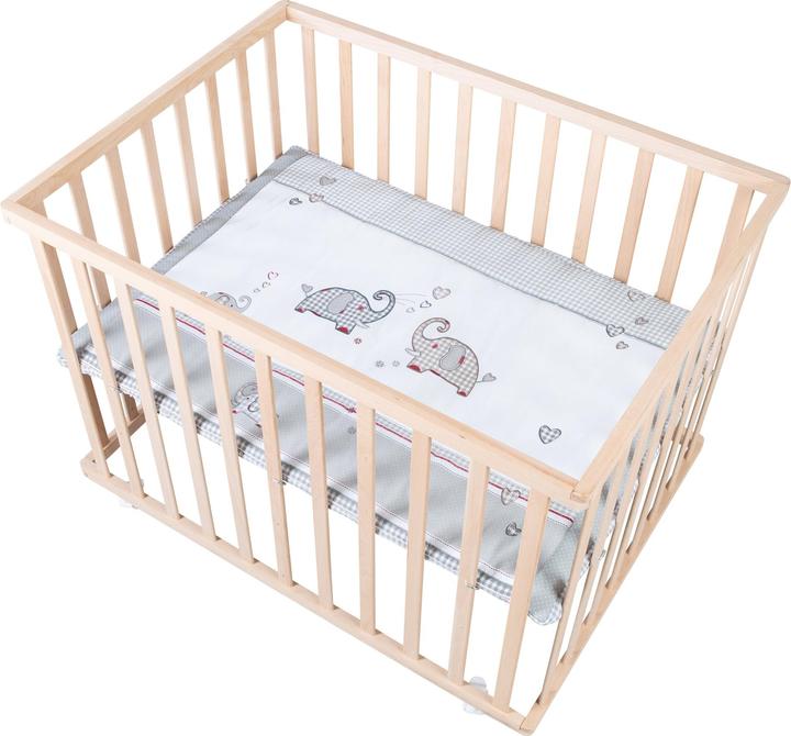Roba Box 100x75 Jumbo gemelli grigio (73 cm, 98.50 cm, MDF)