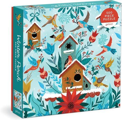 Actual product image Abrams & Chronicle Winter Perch 500 Piece Puzzle (500 pieces)