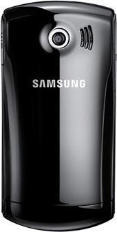 Actual product image Samsung E2550 Monte Slider - Strong Black (2", 1.30 Mpx)