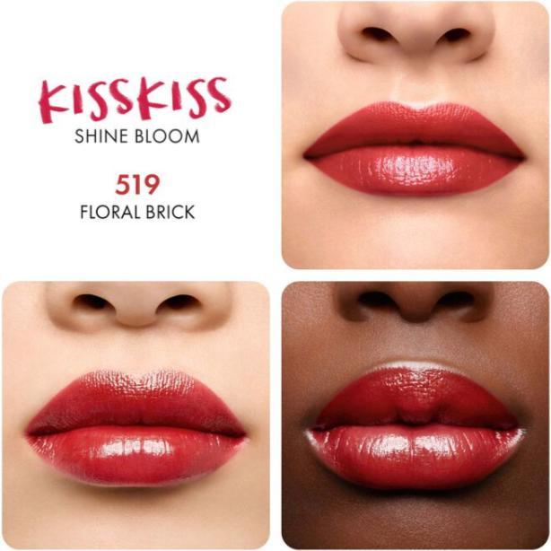 Produktbild Guerlain KissKiss Shine Bloom No 519 (519 Floral Brick)