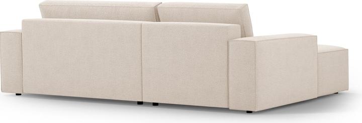Immagine prodotto Micadoni Divano angolare sinistro in bouclé con funzione letto e box, "Jodie", 3 posti (Divano ad angolo)